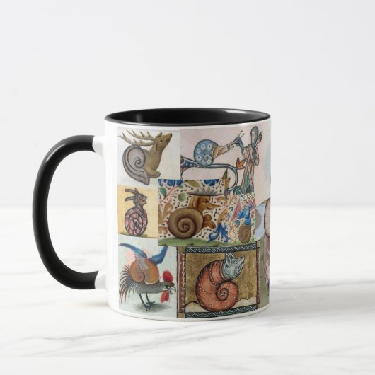 「カタツムリ・マニア」クラシックコーヒーマグ マグカップ (左)