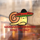 カタツムリ・マルガリータの好意は、塩を保持 ウィンドウサイン (シート2)