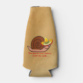 カタツムリ・マルガリータの好意は、塩を保持 ボトルクーラー (正面)