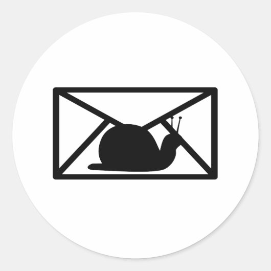 カタツムリ ラウンドシール (正面)