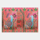 カタツムリ ラッピングペーパーシート (正面3)