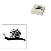 カタツムリ ラバースタンプ (押印)