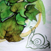 カタツムリ ラバースタンプ