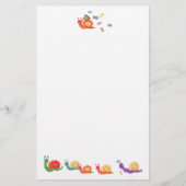 カタツムリ 便箋 (正面)