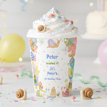 カタツムリ！水色カタツムリ