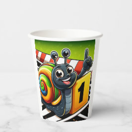 カタツムリ 紙コップ