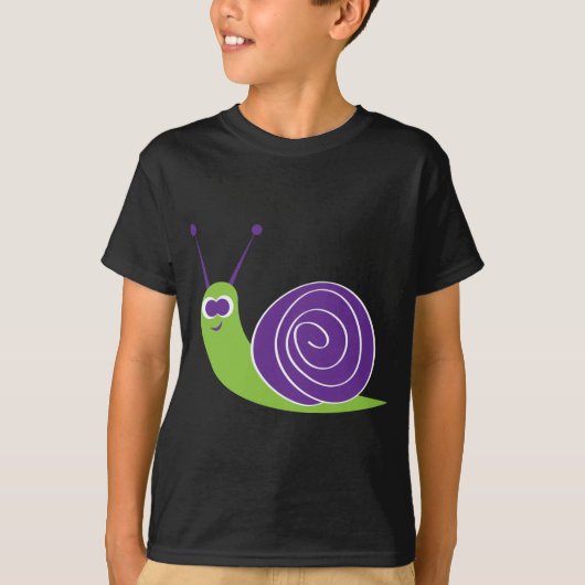 カタツムリ Tシャツ (正面)