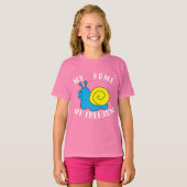 カタツムリ Tシャツ (正面フル)