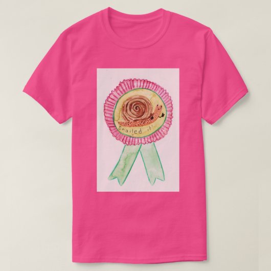 カタツムリ Tシャツ (デザイン正面)