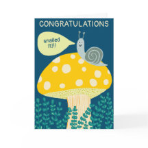 カタツムリIT魔法のキノコのカスタムおめでとう