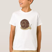 カタツムリTシャツ Tシャツ (正面)
