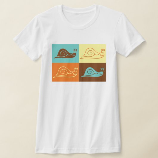 カタツムリTシャツ Tシャツ (レイダウン)