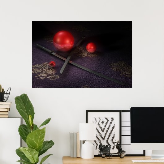 カタナ1 ポスター (ホームオフィス)