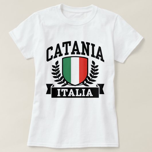 カタニアイタリア Tシャツ (デザイン正面)