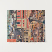 カタニアシティマリーナシチリーイタリア タペストリー (正面(横))