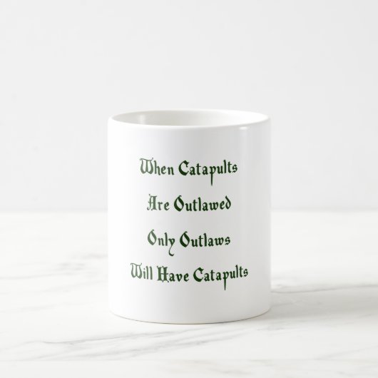 カタパルトが不法とされる時 コーヒーマグカップ (中央)