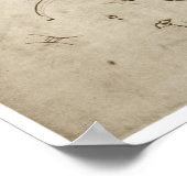 カタパルト、レオナルド・ダ・ヴィンチ， 1490 ポスター (角)