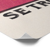 カタベキシン治療フランスヴィンテージ1903年ポスター ポスター (角)