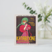 カタベキシーヌ・レメディ・フランス・ヴィンテージ・ポスター1903 ポストカード (スタンド正面)