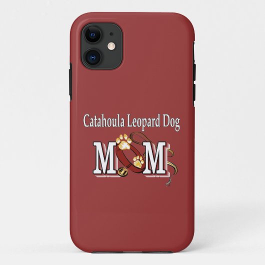 カタホラレオパドドッグママ Case-Mate iPhoneケース (裏面)
