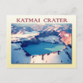 カタマイクレーター、カタマイ国立公園、アラスカ ポストカード (正面)