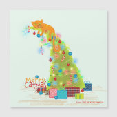 カタマスツリー磁気クリスマスカード (正面)