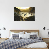 カタマランと帆船 キャンバスプリント (インサイチュ (寝室))