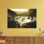 カタマランと帆船 キャンバスプリント (インサイチュ (リビング))