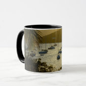 カタマランと帆船 マグカップ (正面左)