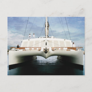 カタマランの前面 ポストカード