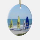 カタマランクリスマス装飾品 セラミックオーナメント (右)