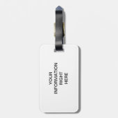 カタマランズアットザビーチラゲッジタグ ラゲッジタグ (裏面縦)