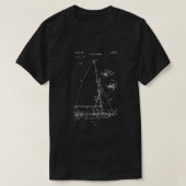 カタマランセイロートブルーライトシャツオールド海セイリ Tシャツ (デザイン正面)