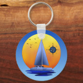 カタマランセーリング キーホルダー (正面)