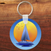 カタマランセーリング キーホルダー (正面)
