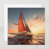 カタマランボートギフトカード (正面/裏面)