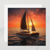 カタマランボートギフトカード (正面/裏面)