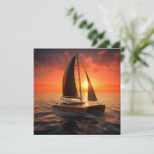 カタマランボートギフトカード (スタンド正面)