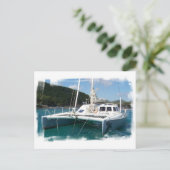 カタマラン葉書 ポストカード (スタンド正面)