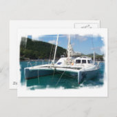 カタマラン葉書 ポストカード (正面/裏面)