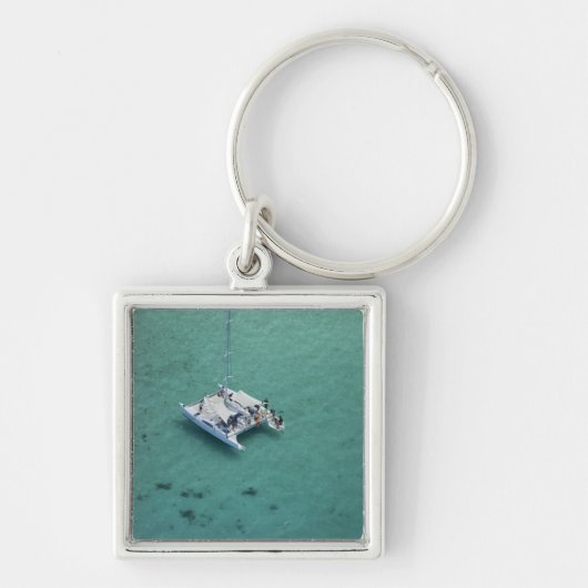 カタマラン、ママヌカ諸島、フィジー、南太平洋 キーホルダー (正面)