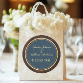 カタムケキンレザービクトリアンブラウン結婚式の引き出物 ラウンドシール