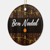 カタランメリークリスマスボンナダル素朴スタイル セラミックオーナメント (左)