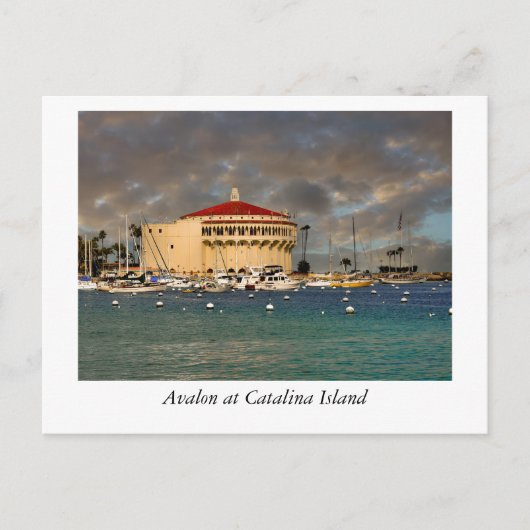 カタリナの魅惑の雪崩 ポストカード (正面)