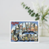 カタリナアイランドカリフォルニアからのご挨拶 ポストカード (スタンド正面)