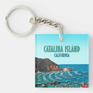 カタリナアイランドサンタカタリナカリフォルニアヴィンテージ キーホルダー