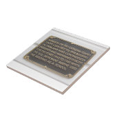 カタリナアイランドセラミックタイルYACHクラブ1924 タイル (側面)