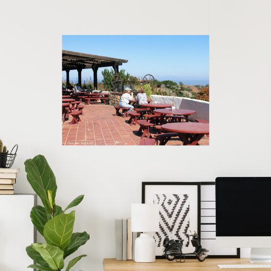 カタリナエアポートカフェ ポスター (ホームオフィス)