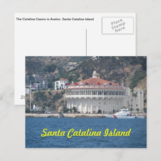 カタリナカジノ ポストカード (正面/裏面)