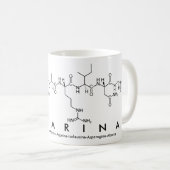 カタリナペプチド名mug コーヒーマグカップ (正面右)